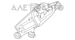 Matura trapezoidală cu motor spate Mazda CX-7 06-09