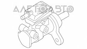 Главный тормозной цилиндр с бачком Mazda CX-7 06-09