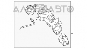 Замок зажигания Mazda CX-7 06-09 с ключом