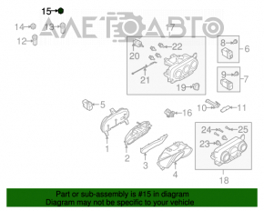 Senzor de lumină Mazda CX-7 06-09