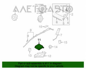 Modulul computerizat al airbag-urilor SRS pentru pernele de siguranță Mazda CX-7 06-09 este disponibil pentru reprogramare.