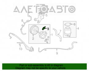 Senzor de presiune pentru servodirecție Lexus IS200 IS300 99-05