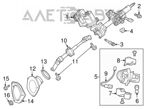 Articulatie de directie pentru Toyota Sienna 11-20 nou original OEM