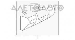 Capacul volanului stânga Mazda3 03-08 BK HB