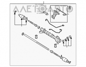 Bară de direcție Mazda3 2.3 03-08 tip 2