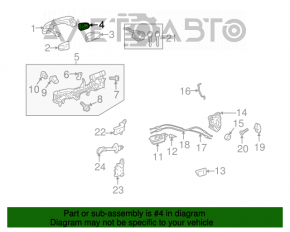 Заглушка ручки двери передняя правая Toyota Prius 30 10-15