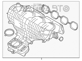 Colector de admisie pentru Toyota Prius V 12-17