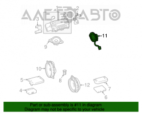 Пищалка задняя правая JBL Toyota Prius 30 10-15