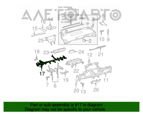 Tubul de subtorpilor pentru Toyota Prius 30, întărire 10-15