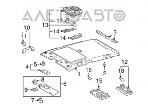 Capota dreapta Toyota Prius 30 10-15 gri, fara cârlig.