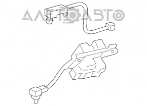 Blocare portbagaj Toyota Prius 30 10-15