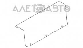 Capac portbagaj fata inferioara Nissan Leaf 11-12 gri.