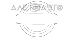 Emblema Nissan Leaf 11-17 albastră nouă înainte de Nissan.