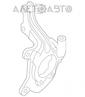 Capacul frontal stânga Nissan Sentra 13-19 1.6 1.8