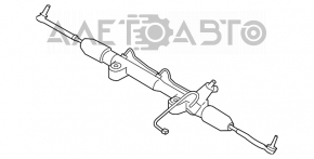 Рейка рулевая Infiniti G25 G35 G37 4d 06-14 RWD