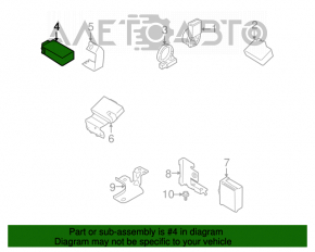 Acces fără cheie set MAZDA 6 09-13