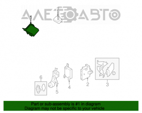 UNIT-LIGHT AUTO OFF MAZDA 6 09-13