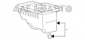 Corpul filtrului de aer Toyota Camry v30 2.4