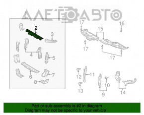 Bara de sus a televizorului Toyota Camry v30 2.4