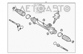 Рейка рулевая Toyota Solara 2.4 04-08