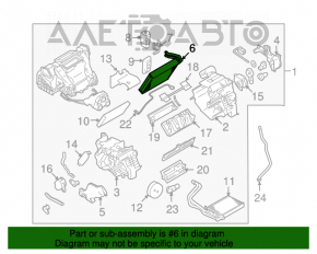 Evaporator Nissan Leaf 11-17