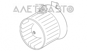 Motorul ventilatorului de încălzire Nissan Leaf 11-12