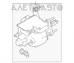 Cilindrul principal de frână cu amplificator de vid asamblat Nissan Leaf 11-12