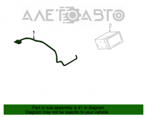 Antena GPS Nissan Leaf 11-17