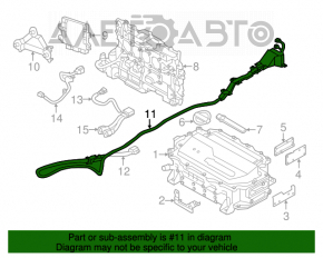 Cablu de alimentare lung Nissan Leaf 11-12