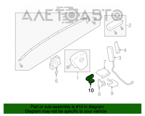 Senzor airbag dreapta față Nissan Murano z51 09-14