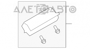 Подушка безопасности airbag пассажирская в торпеде Nissan Murano z51 09-14