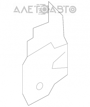 Buclele ușii din față stânga superioară Subaru Forester 08-13 SH