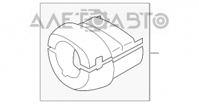 Învelișul coloanei de direcție de jos pentru Subaru Forester 08-13 SH.