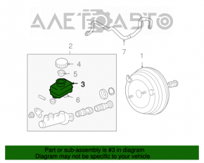 Rezervorul de combustibil pentru Subaru Forester 08-13 SH