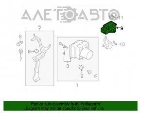 YAW Rate sensor Subaru Forester 08-13 SH