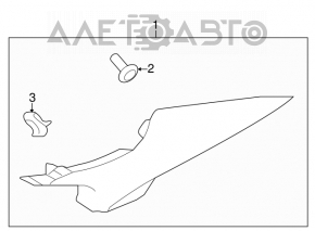 Capac spate dreapta Suzuki Kizashi 10-15 bej