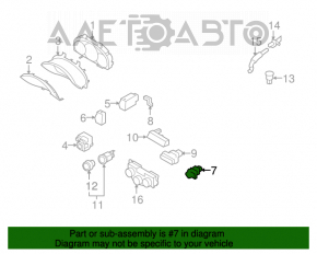 Butonul TRAC OFF pentru Subaru Forester 08-13 SH