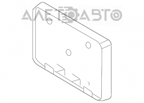 Рамка под номер передняя Toyota Camry v40 07-09