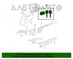 Cheie Toyota Sequoia 08-16