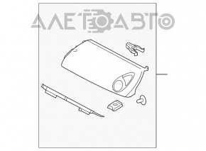 Airbagul de pasager asamblat pentru Mazda CX-7 06-09