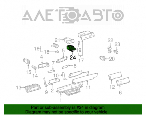 Замок зажигания разъем под Smart Key Toyota Prius 20 04-09