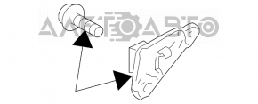 Senzor airbag frontal stânga Toyota Prius 2004-2009