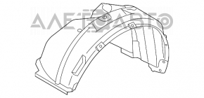 Aripa fata dreapta pentru Suzuki Kizashi 10-15