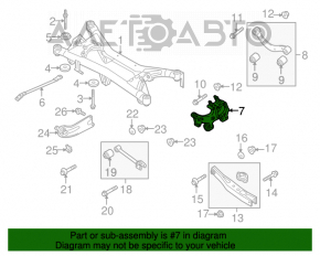 Capac spate dreapta Suzuki Kizashi 10-15 AWD