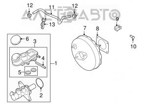 Rezervorul de combustibil pentru Suzuki Kizashi 10-15