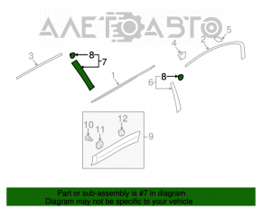 Capac usa laterala spate dreapta Subaru Outback 10-14