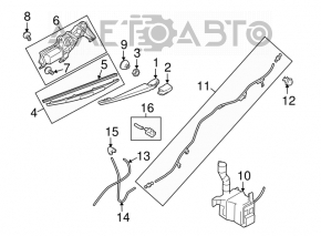 Leash spate pentru Subaru Outback 15-19.