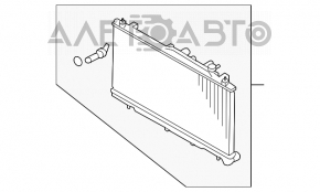 Radiator de răcire apă Subaru Outback 10-14 3.6