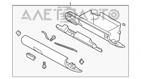 Перчаточный ящик, бардачок Subaru Outback 10-14 беж