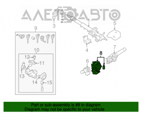 Шлейф руля Subaru Outback 10-14